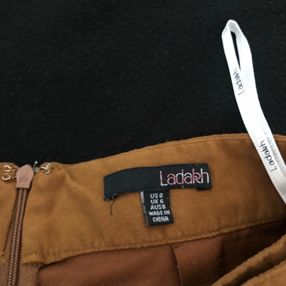 Suede Fringe Shorts - Picture 5 of 8